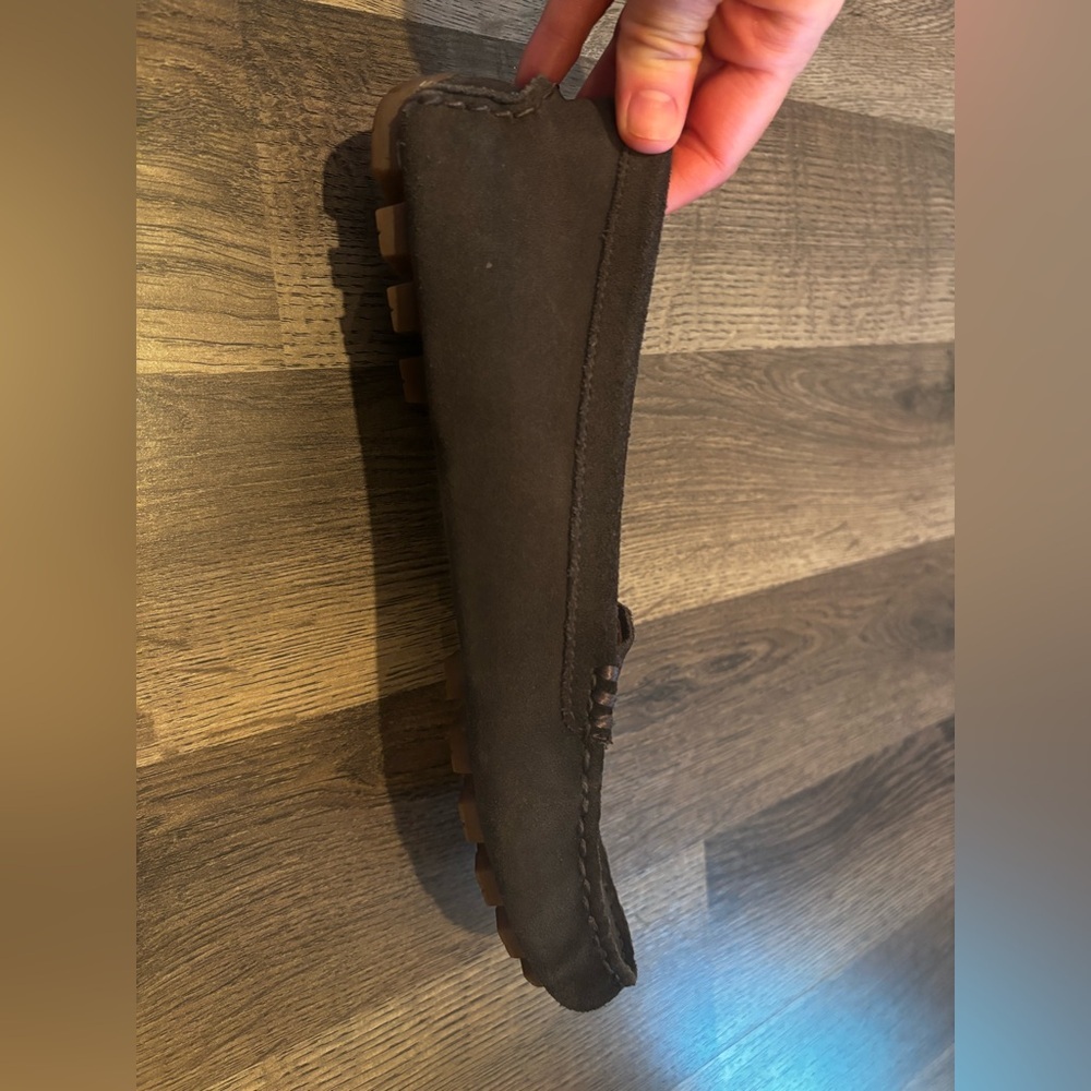 Coach Black Moccasin-Style Slip-On Loafers business office casual size 8 suede - Picture 7 of 12